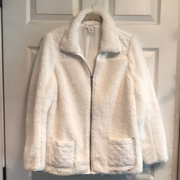 Weekends by Chico’s size 1 zip closure lined jacket with pockets- brand new - Picture 1 of 6